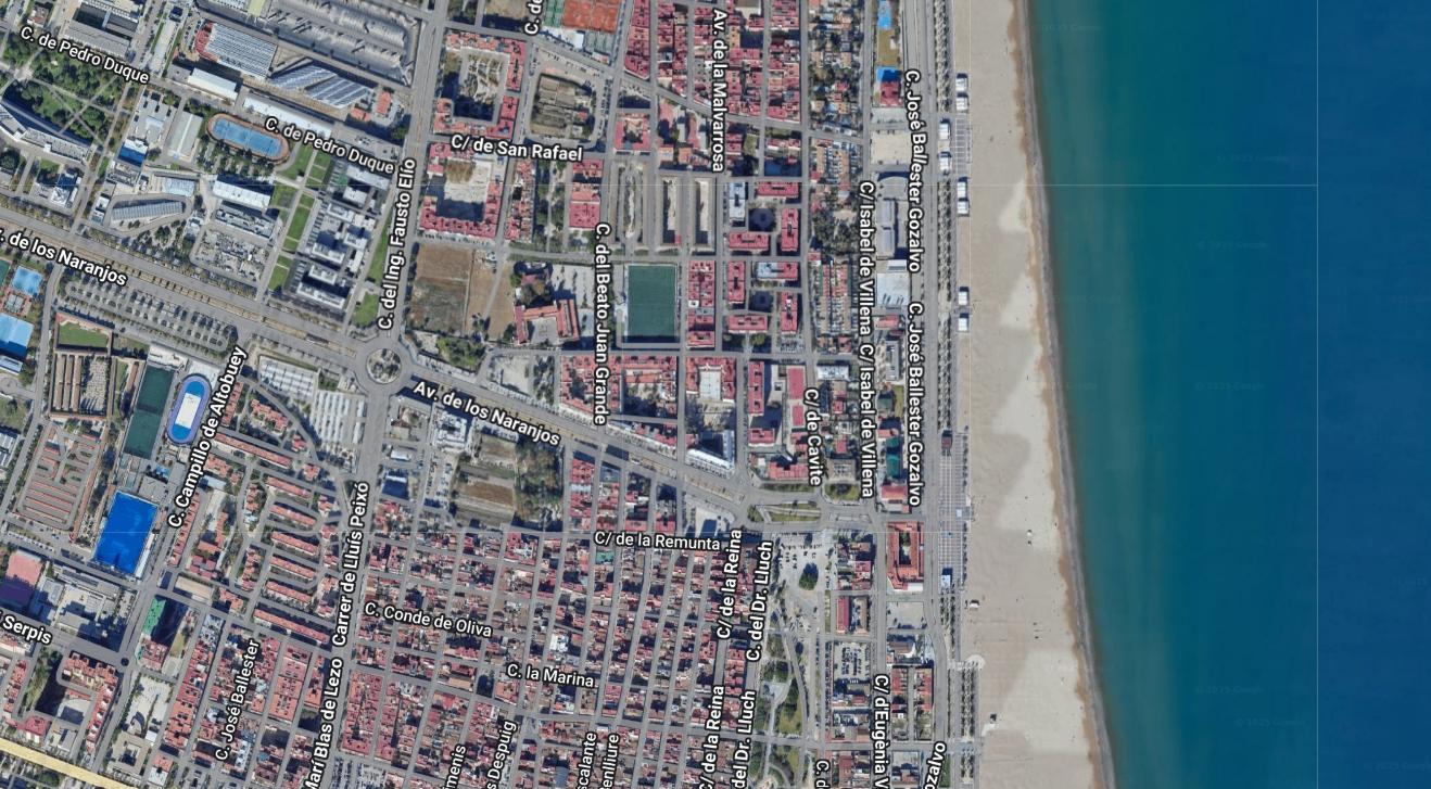 Terreno en València, Valencia de 821 m2