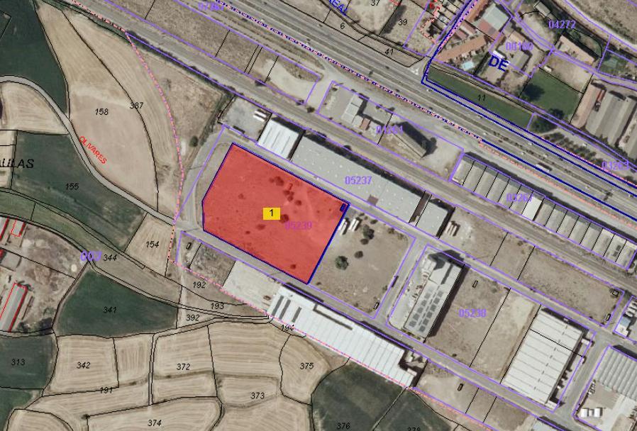 Terreno en Avenida los leones, Pinseque, Zaragoza de 15258 m2