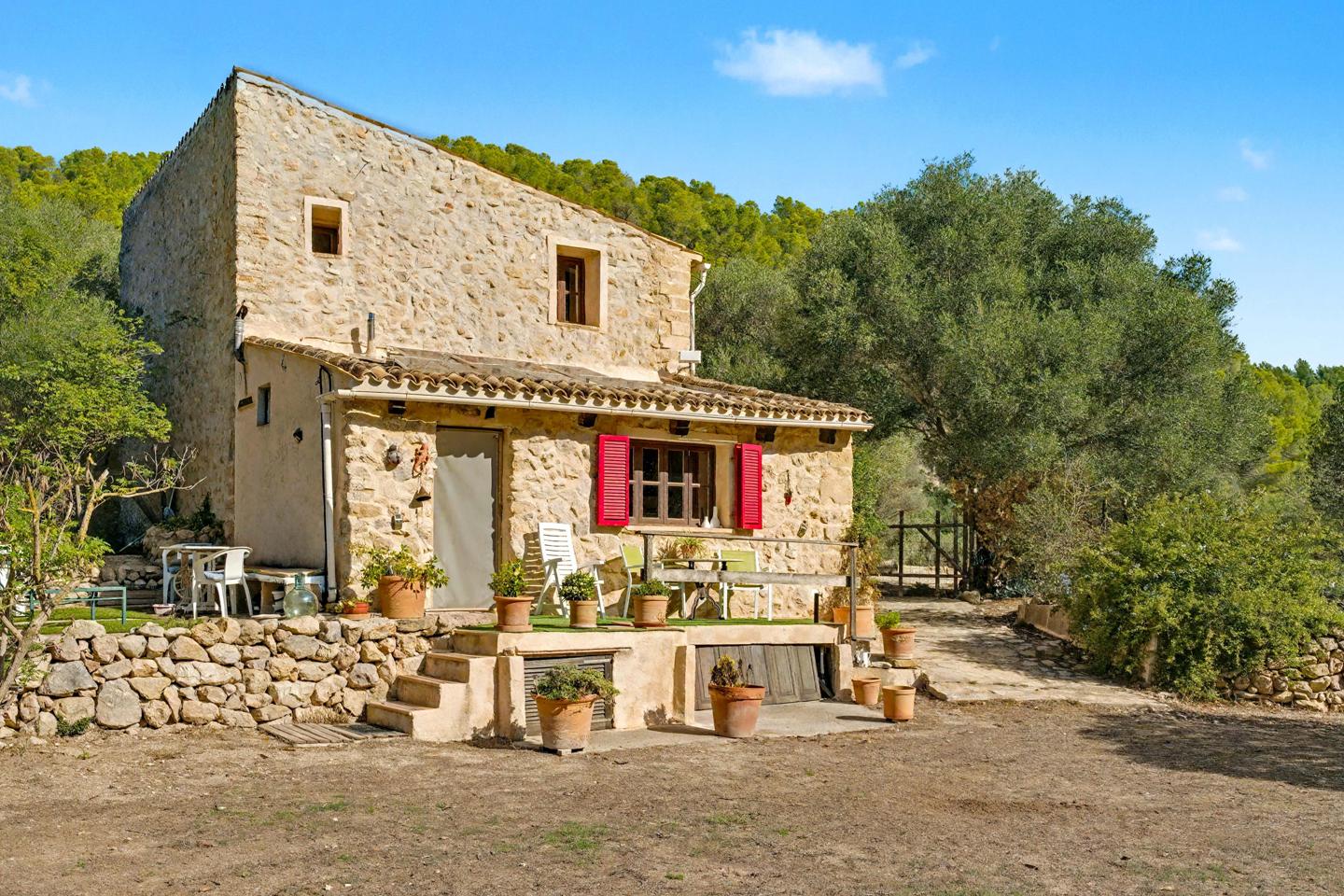 Finca rústica con carácter y vistas panorámicas, en los alrededores de S’Arracó — S'Arracó — Foto 17