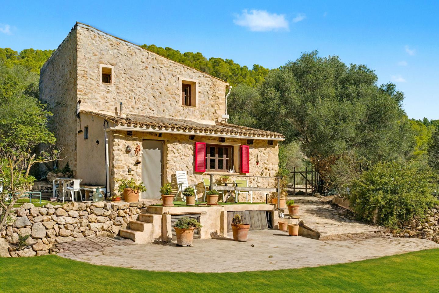 Finca rústica con carácter y vistas panorámicas, en los alrededores de S’Arracó — S'Arracó — Foto 16