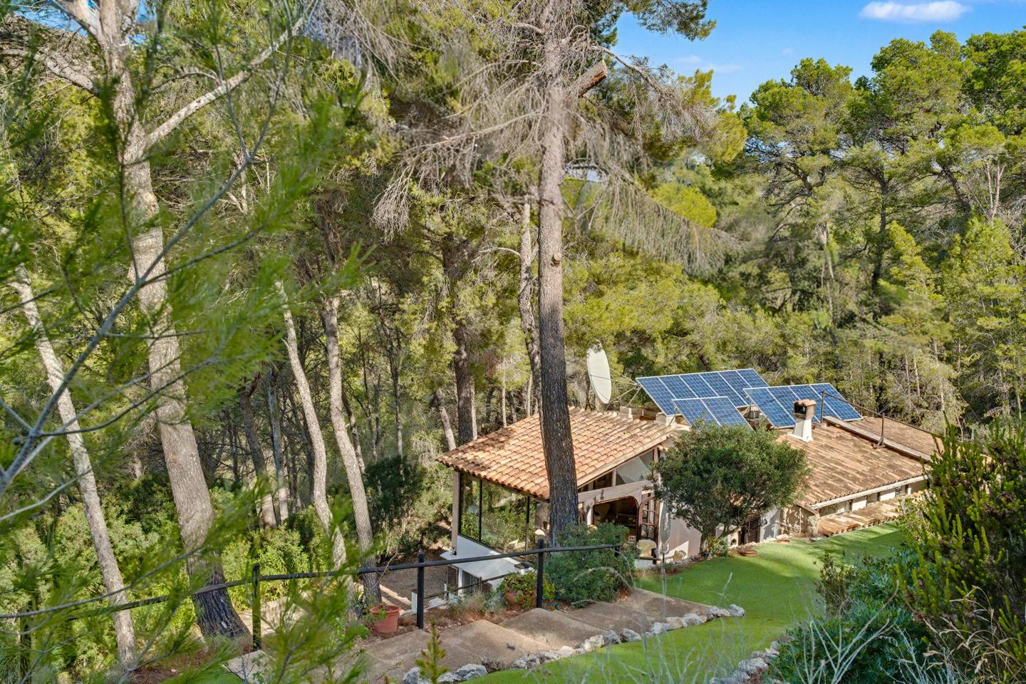 Finca con encanto entre pinos y vistas al mar, en Sant Elm — Sant Elm — Foto 18