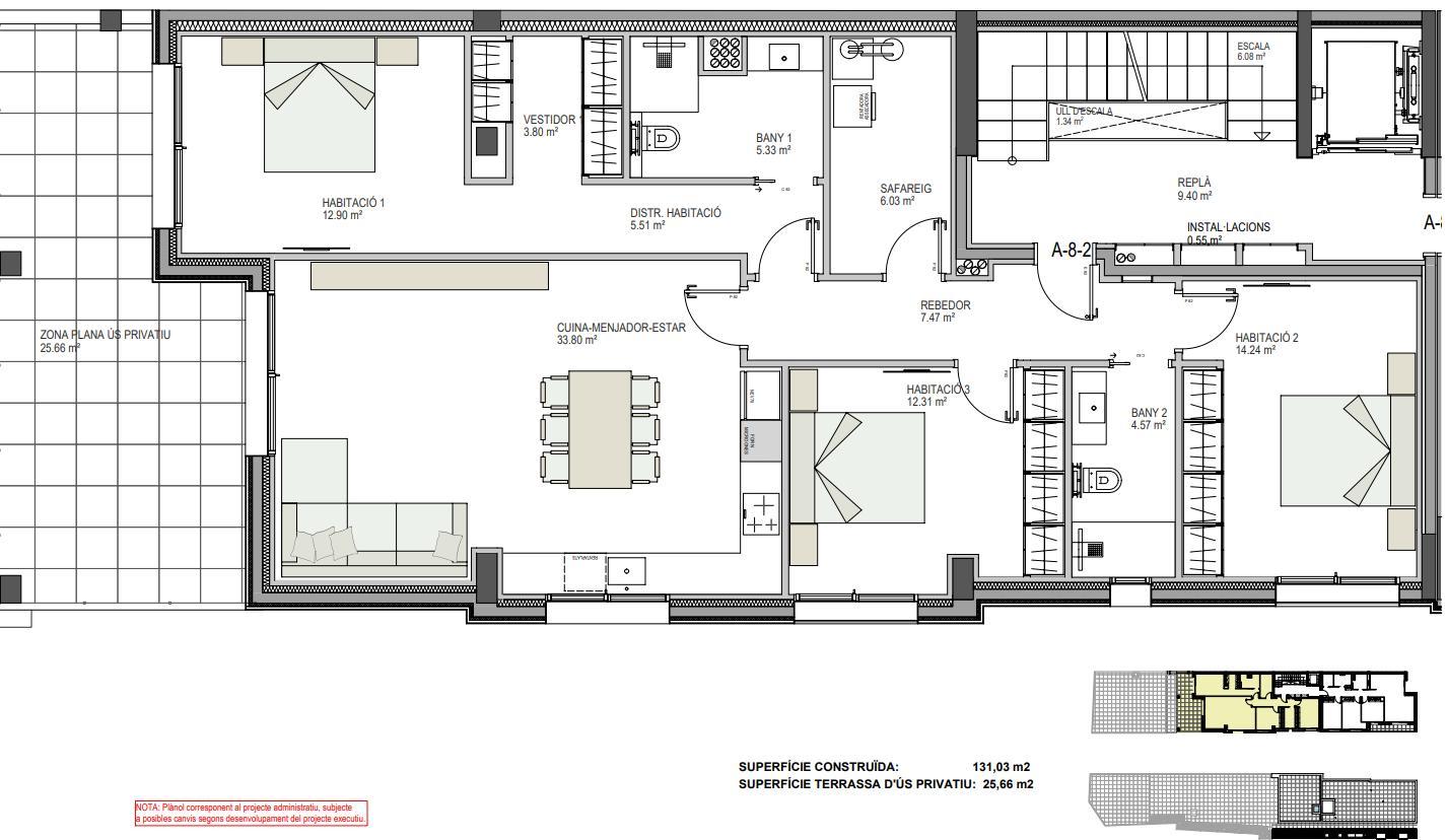 3-bedroom flat for sale in Santa Coloma, Andorra la Vella · 4 of 60