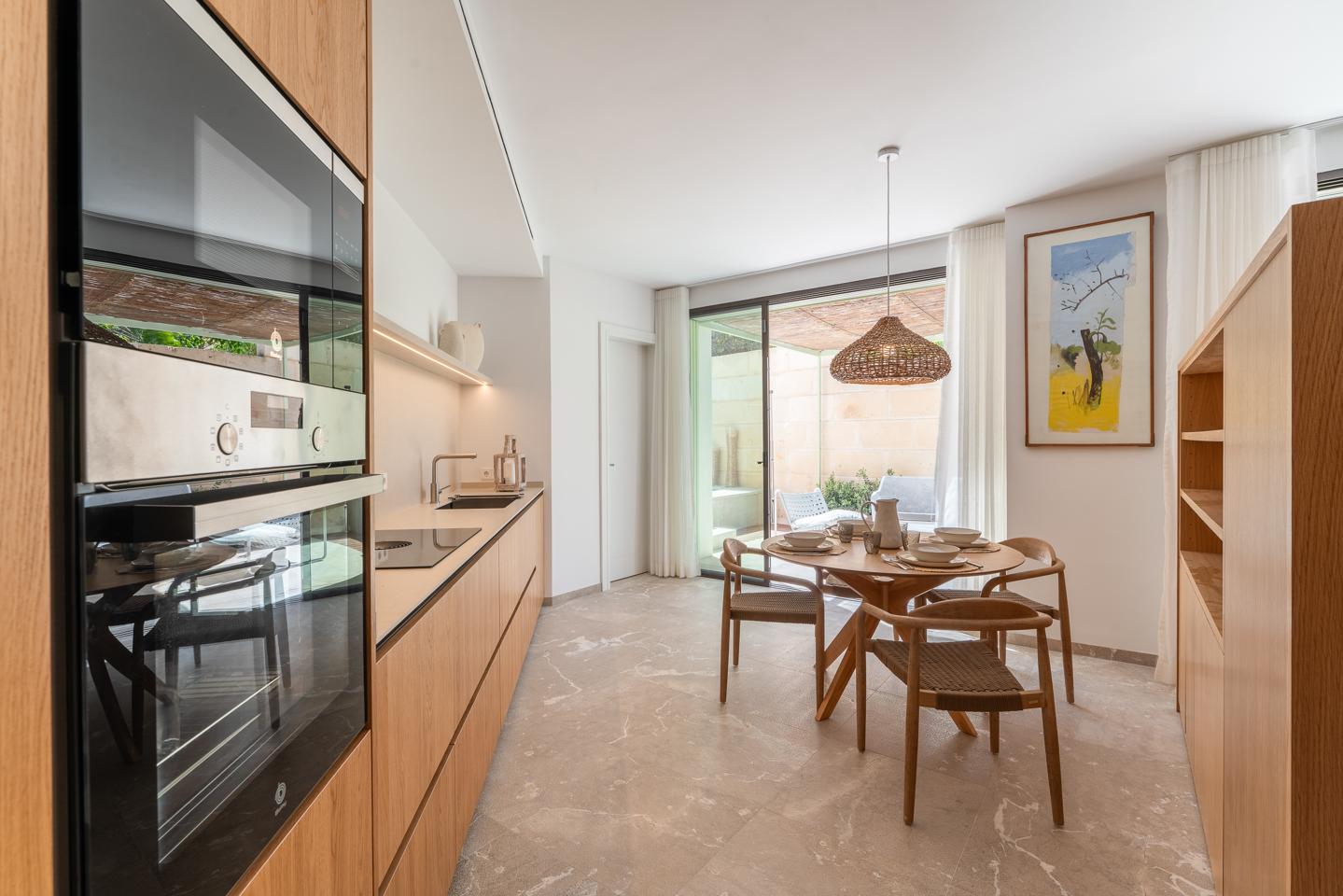 Casa de obra nueva con íntimo patio mediterráneo en S’Arracó — S'Arracó — Foto 4