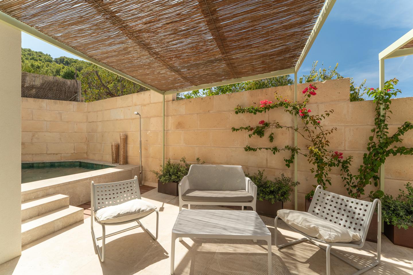 Casa de obra nueva con íntimo patio mediterráneo en S’Arracó — S'Arracó — Foto 8