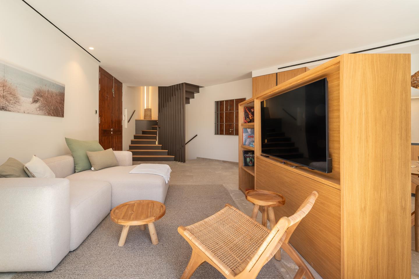Casa de obra nueva con íntimo patio mediterráneo en S’Arracó — S'Arracó — Foto 6