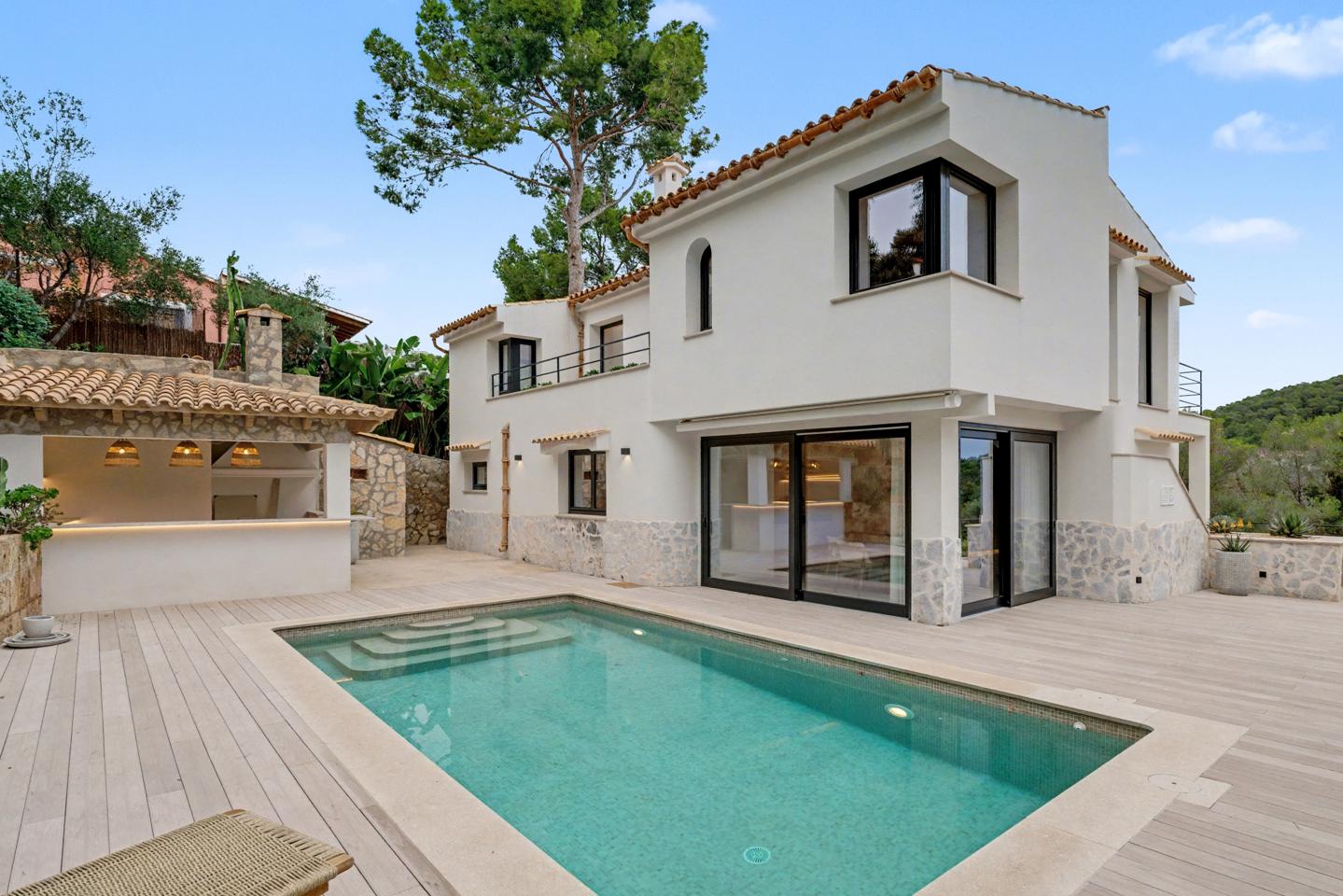 Moderna villa familiar en ubicación perfecta en Costa d’en Blanes — Costa d'en Blanes — Foto 2