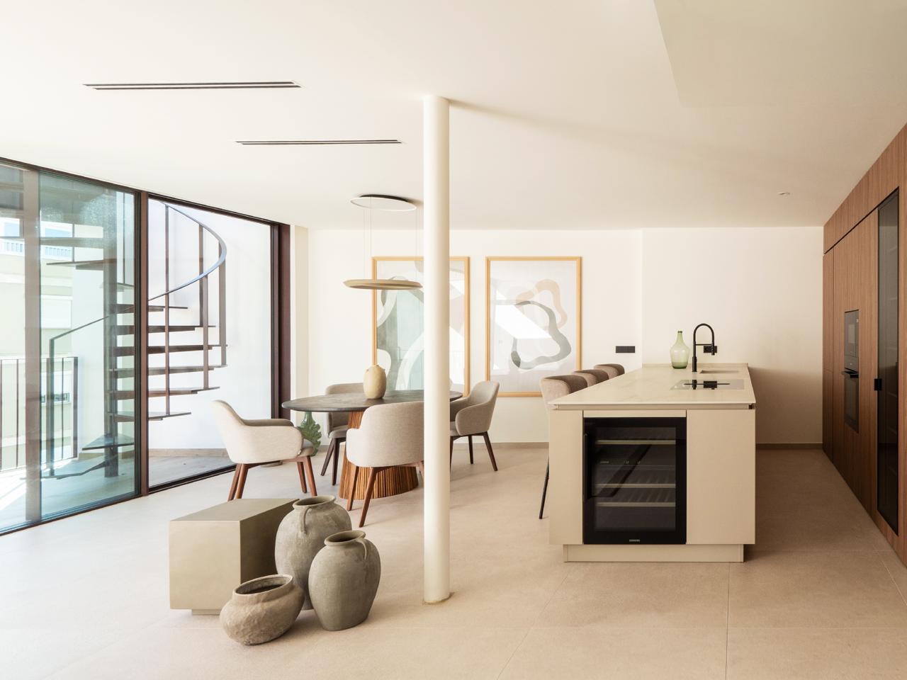 Ático moderno a estrenar con amplias terrazas y vistas abiertas en Santa Catalina — Palma — Foto 6