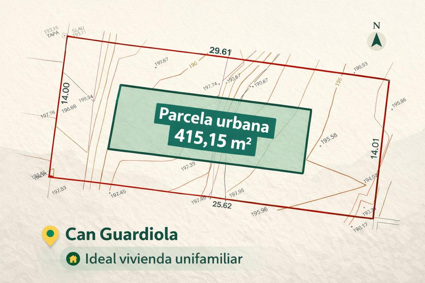 Terreno en venta en Barcelona