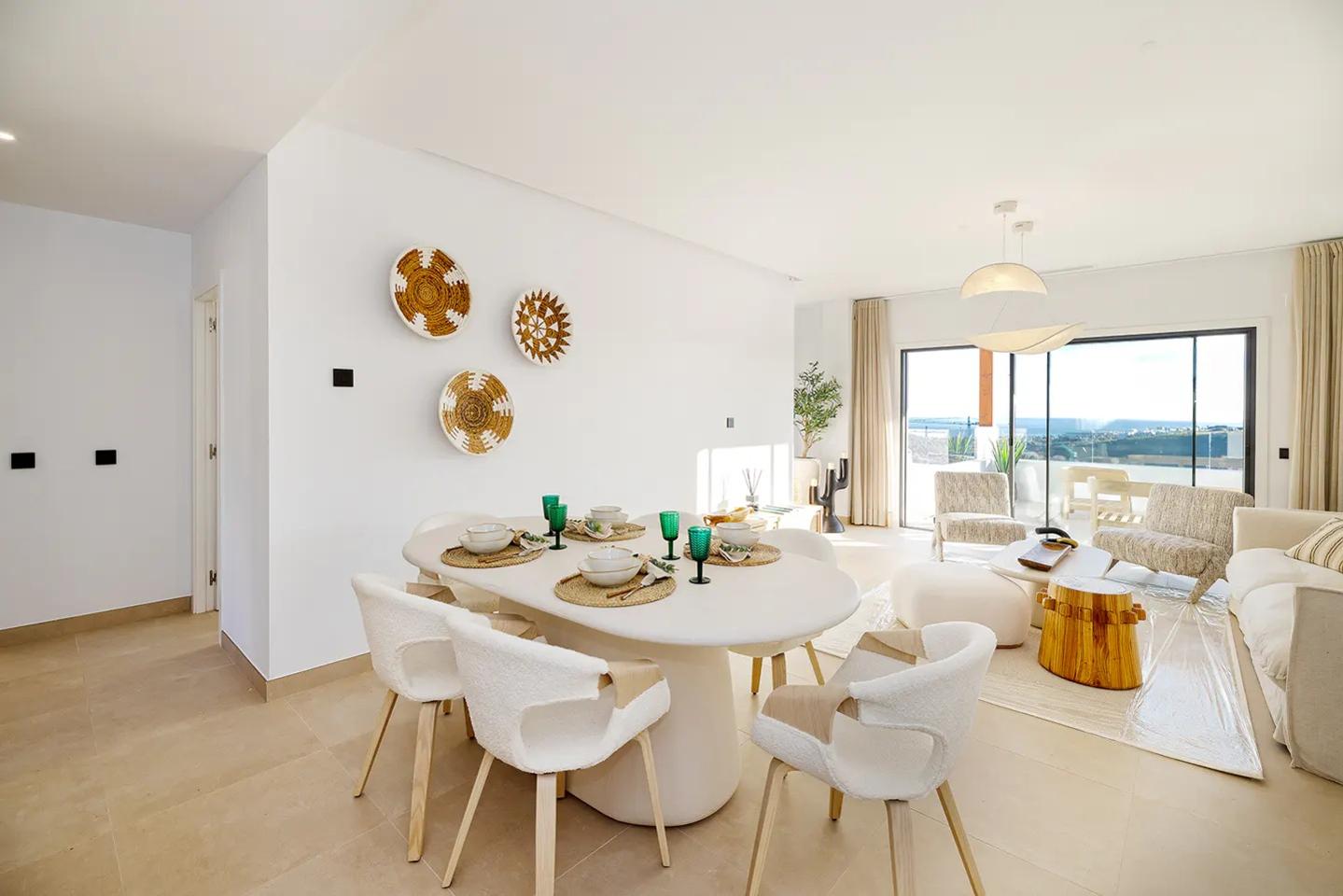 Luxury penthouse with front-facing sea views in Casares Cos…