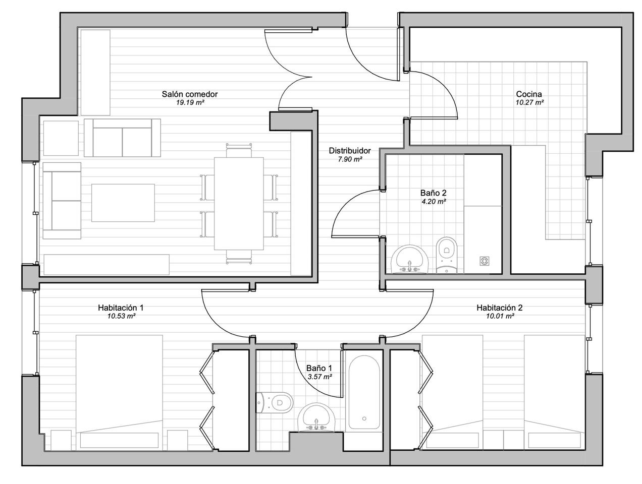 pisos en alcobendas · calle-del-olivar-28100 310000€