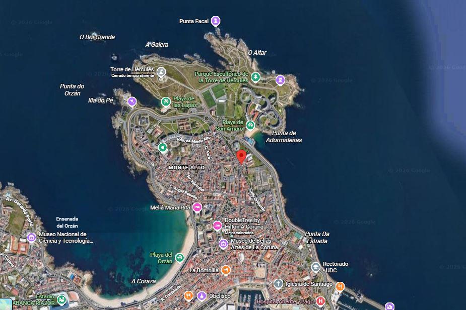 Piso en Rúa San Amaro, A Coruña, A Coruña de 34 m2