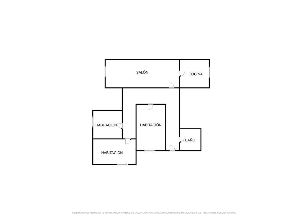 Piso en Carrer Amadeu Vives, Linyola, Lleida de 80 m2