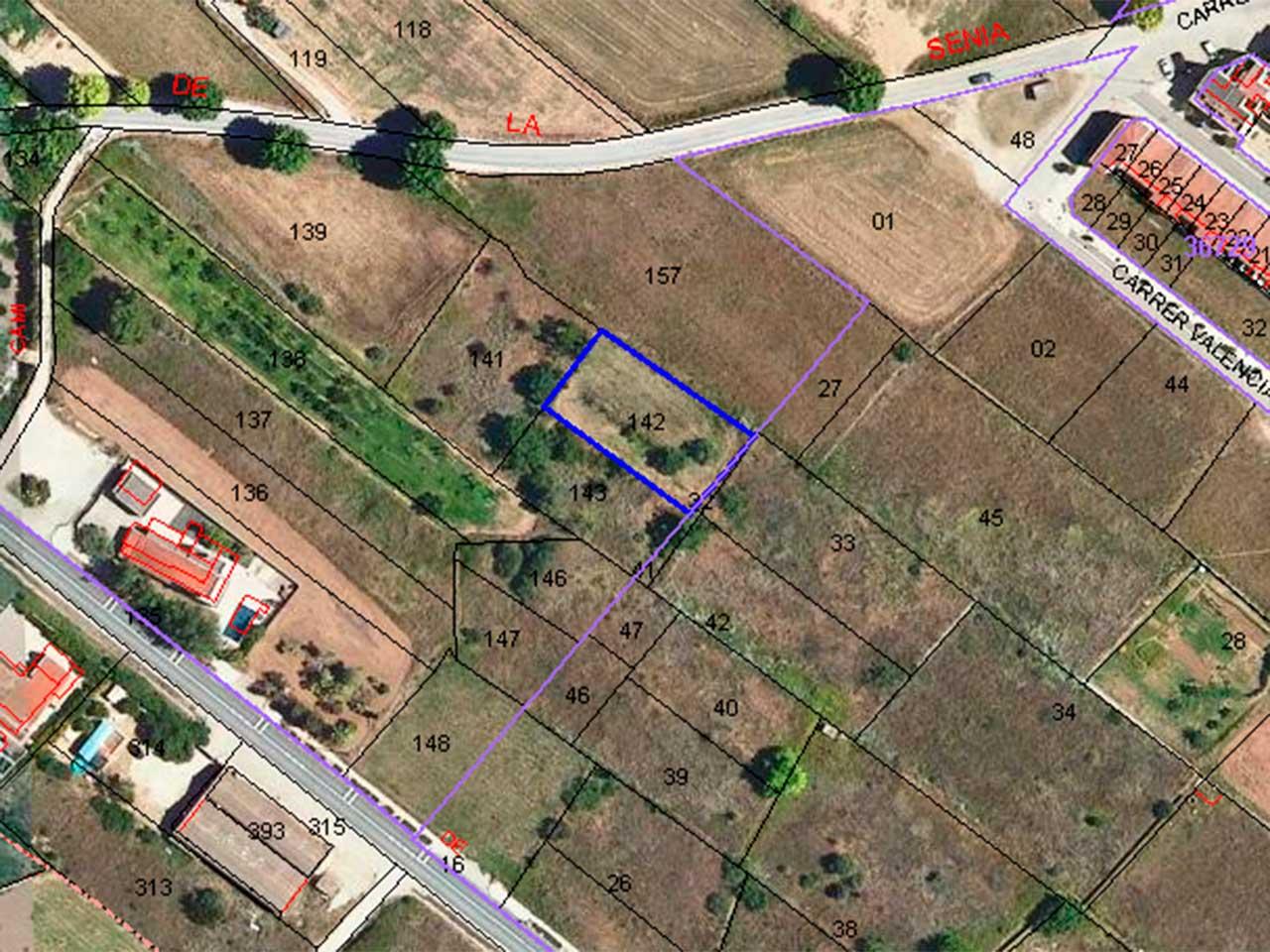 Terreno en Camí La Roja, Ulldecoma, Tarragona de 850 m2