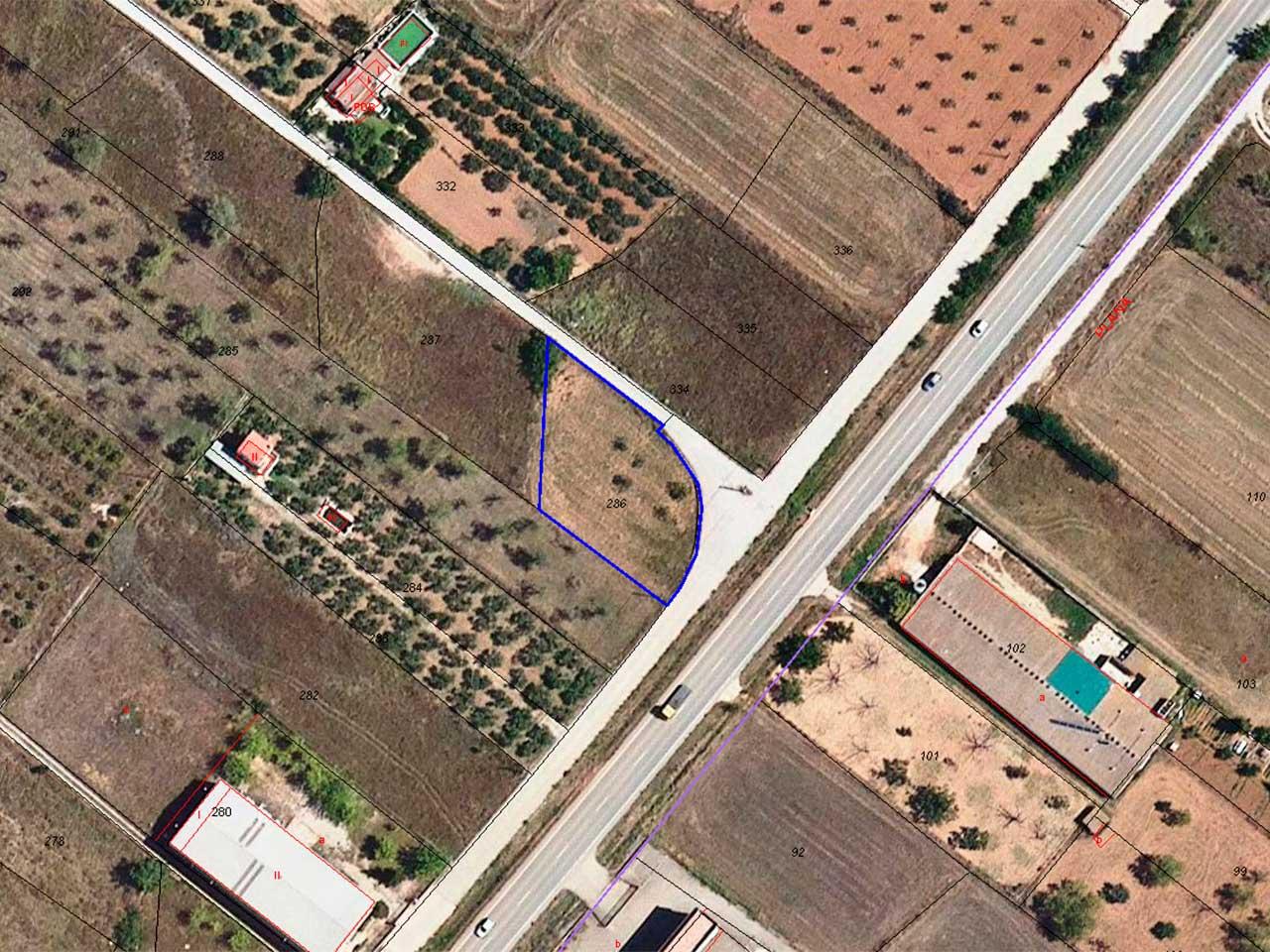 Terreno en Crevetes, Ulldecona, Tarragona de 1050 m2