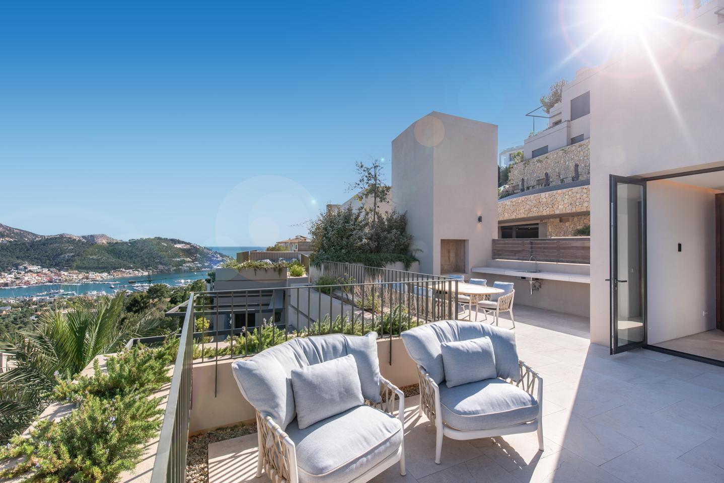 Elegante vivienda de obra nueva con vistas al Port d'Andratx — Port d'Andratx — Foto 17