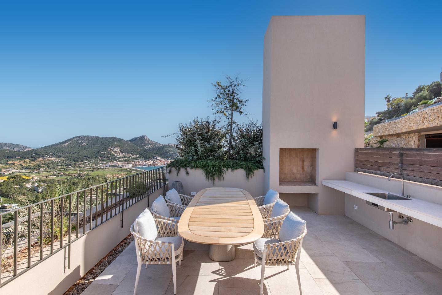 Elegante vivienda de obra nueva con vistas al Port d'Andratx — Port d'Andratx — Foto 16