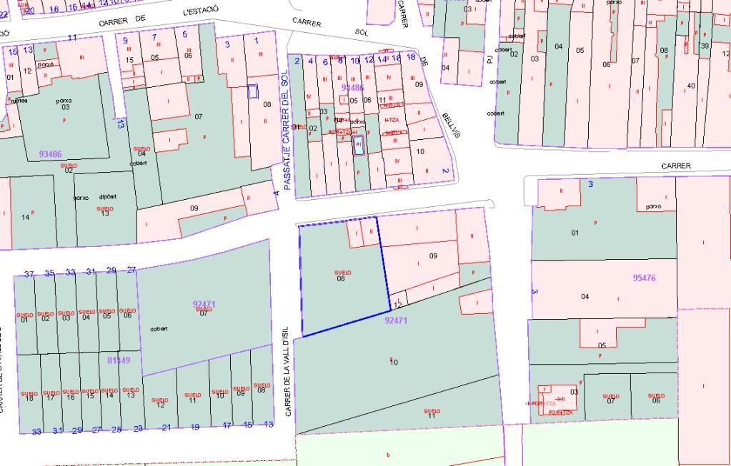 Terreno en Carrer de Térmens, Vallfogona de Balaguer, Lleida de 1027 m2
