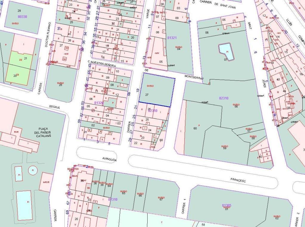 Terreno en Carrer Verge del Pilar, Alcoletge, Lleida de 325 m2