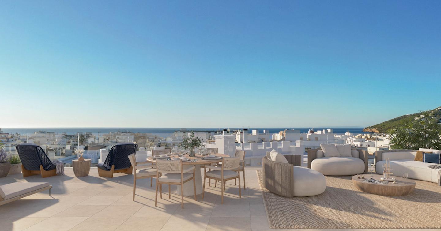 New-build penthouse in Santa Eulària del Río, Ibiza