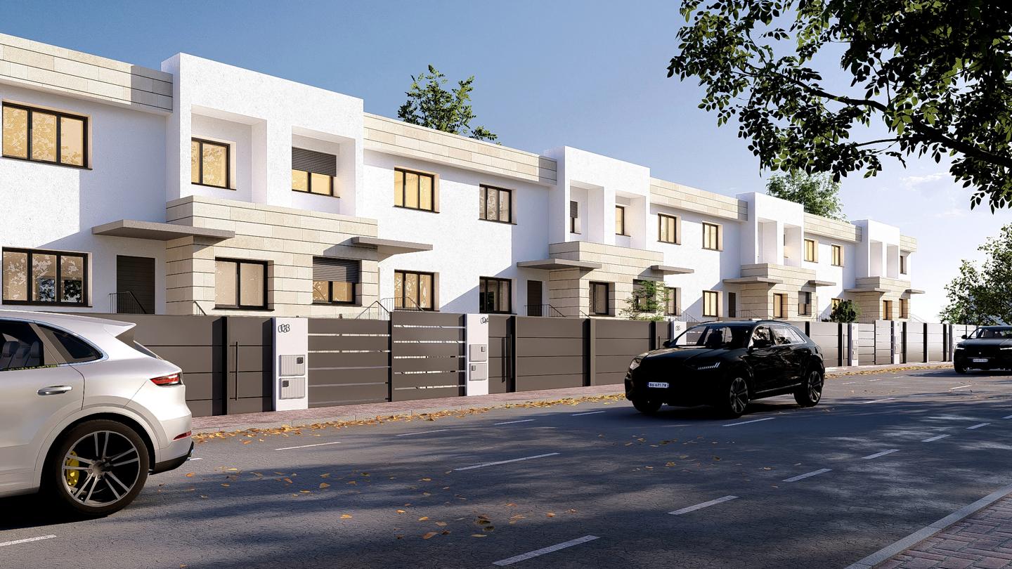 RESIDENCIAL MURALLA DE FRANCIA  VIVIENDAS GEOSOLARES DE OBRA NUEVA EN ÁVILA