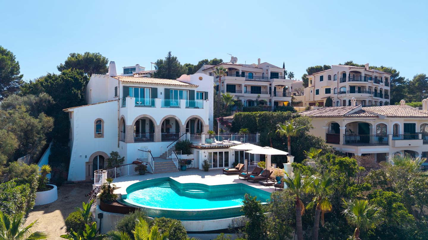 Villa Mediterránea con fantásticas vistas al mar en La Mola — Port d'Andratx — Foto 28