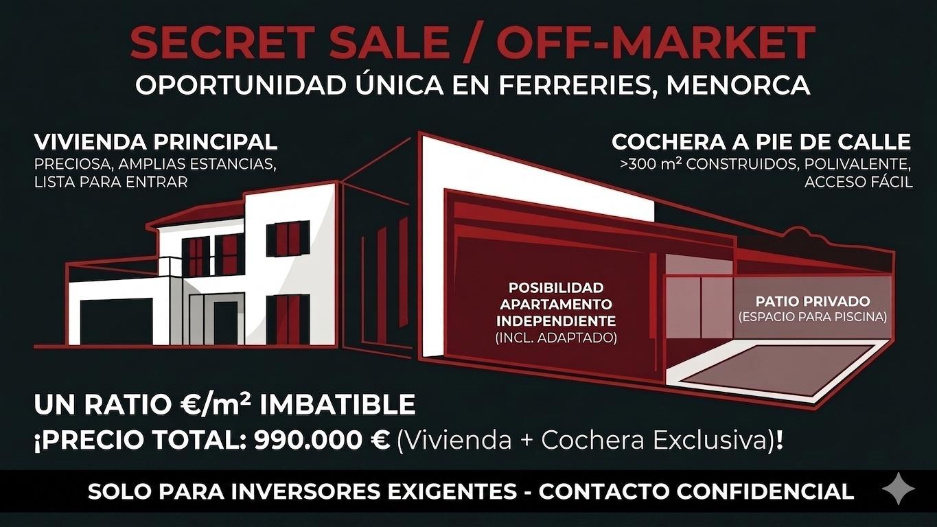 Chalet en venta en Baleares