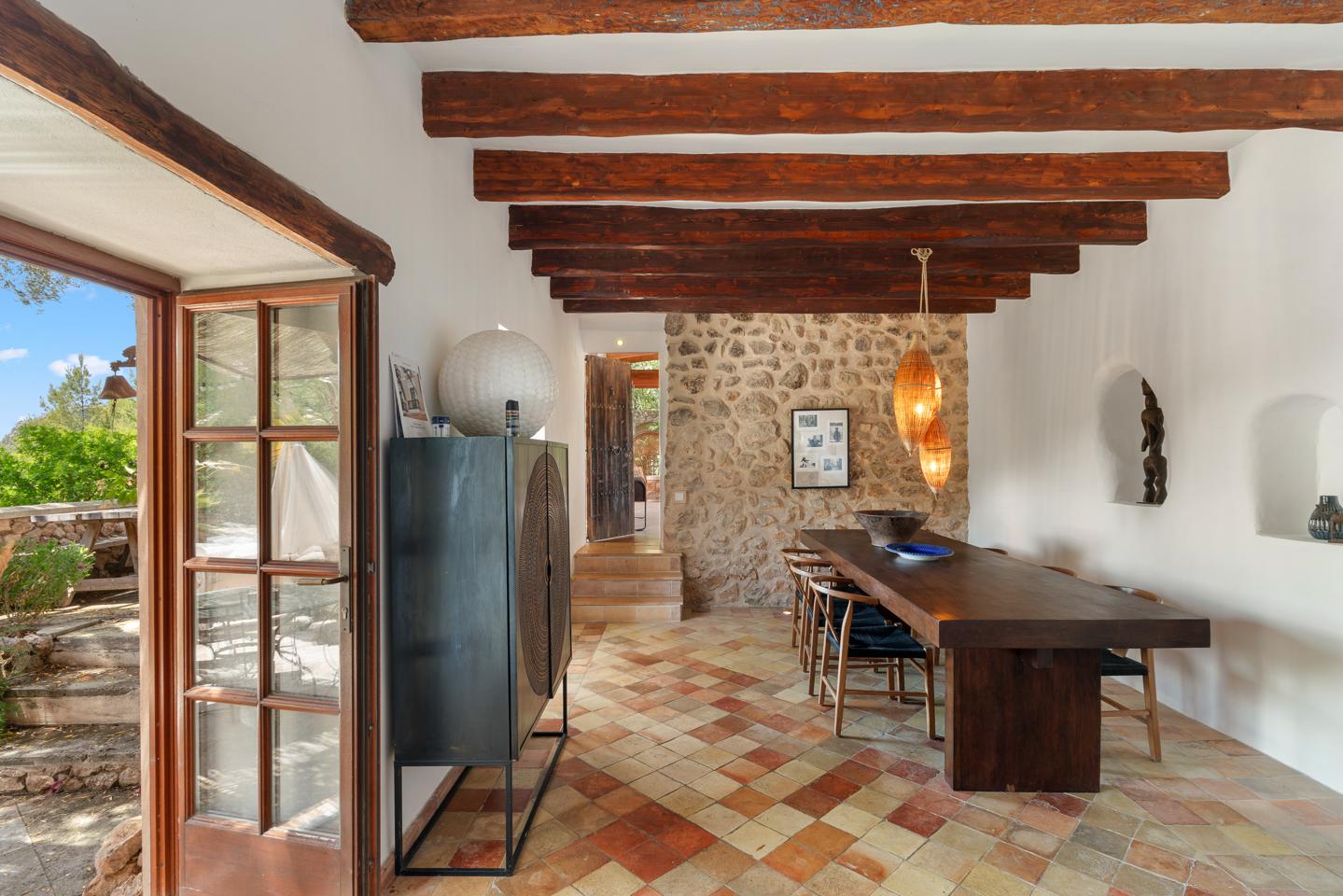 Finca rústica con carácter, vistas abiertas y piscina — Andratx — Foto 6