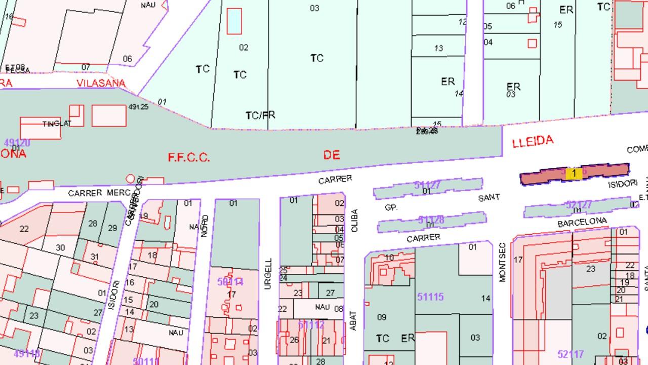Terreno en Carrer de Sant Isidori, Mollerussa, Lleida de 60 m2