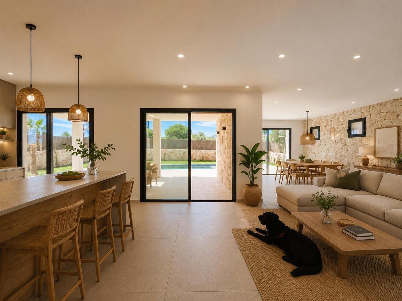 Casa / chalet en Carrer des Pins de na Mossa, Cala Llombards, Illes Balears de 210 m2