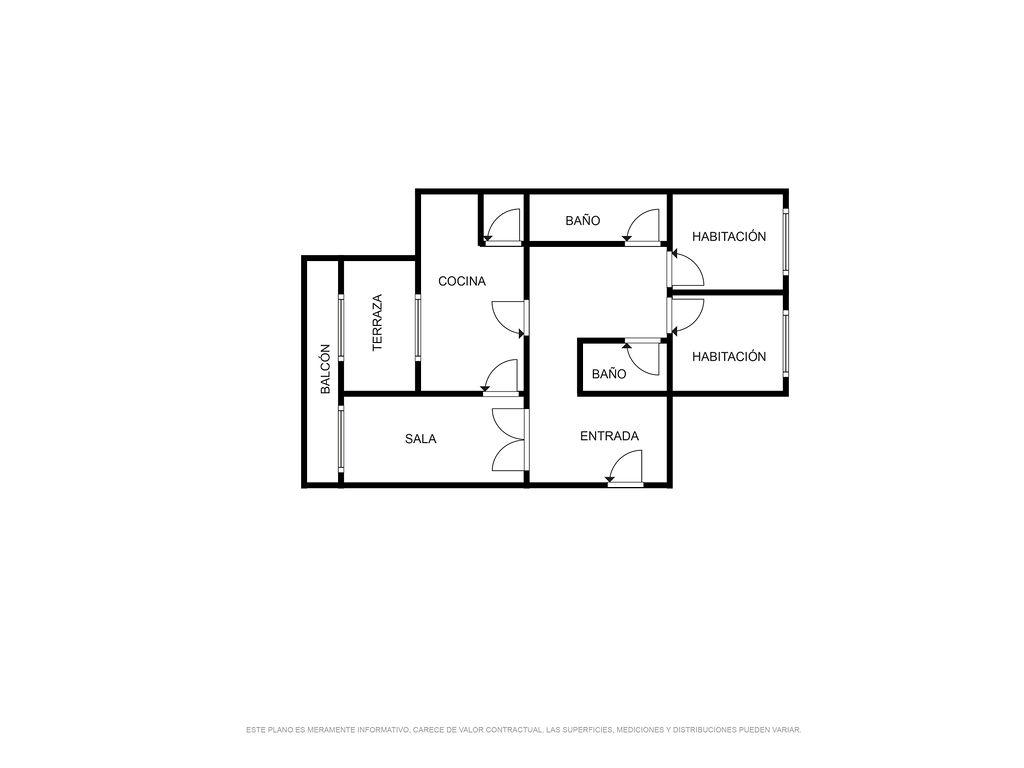 Piso en Carrer del Sant Crist, Balaguer, Lleida de 90 m2