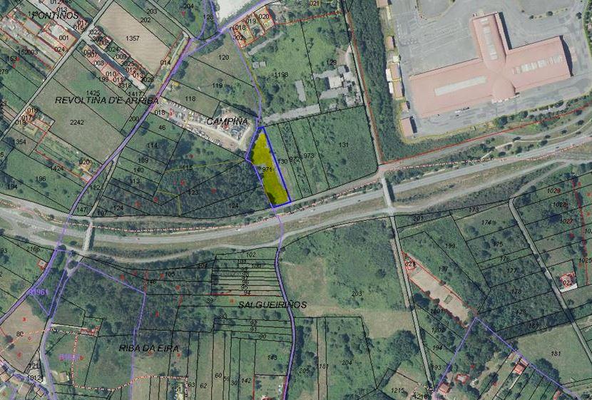 Terreno en Rúa da Campiña, Santiago de Compostela, A Coruña de 99 m2