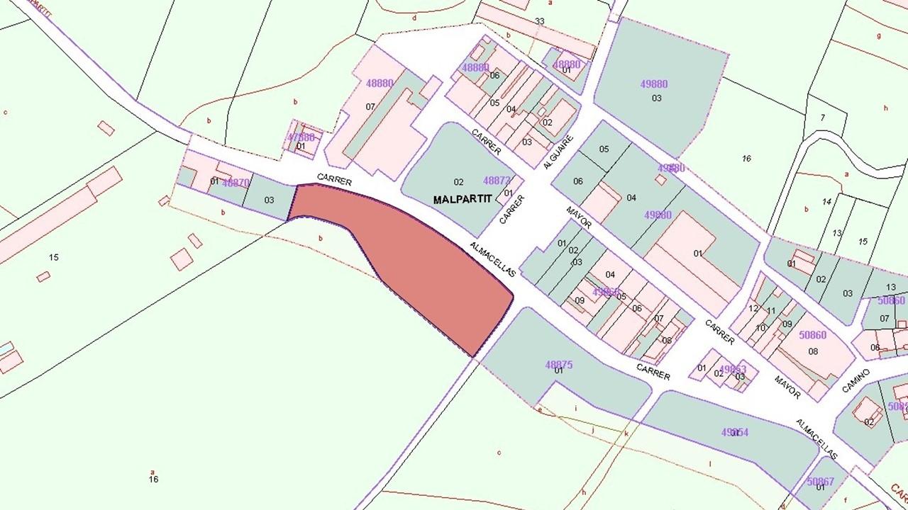 Terreno en Camí de Malpartit, Torrefarrera, Lleida de 3798 m2