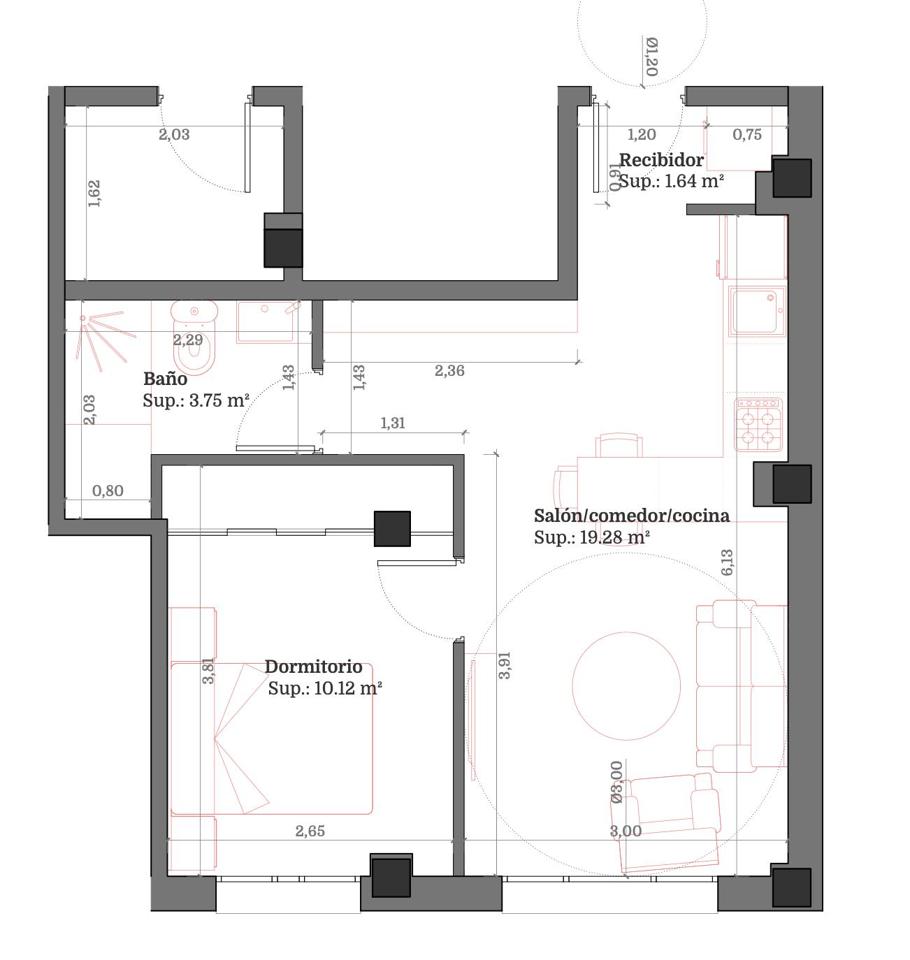 pisos en alcobendas · calle-de-velarde-28100 1200€